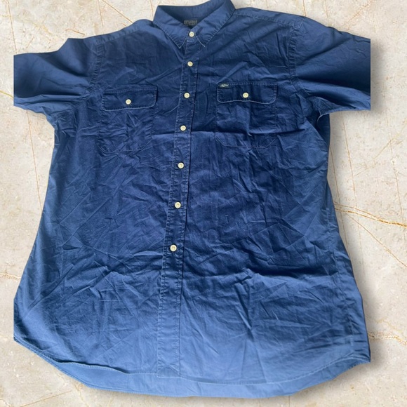 ⚜️Polo Ralph Lauren Navy Short Sleeve Button-Up Shirt - XXL⚜️ - Picture 6 of 8